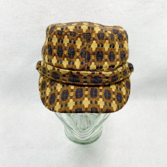 D&Y Brown Soft Woven Newsboy Cap - Picture 11 of 12